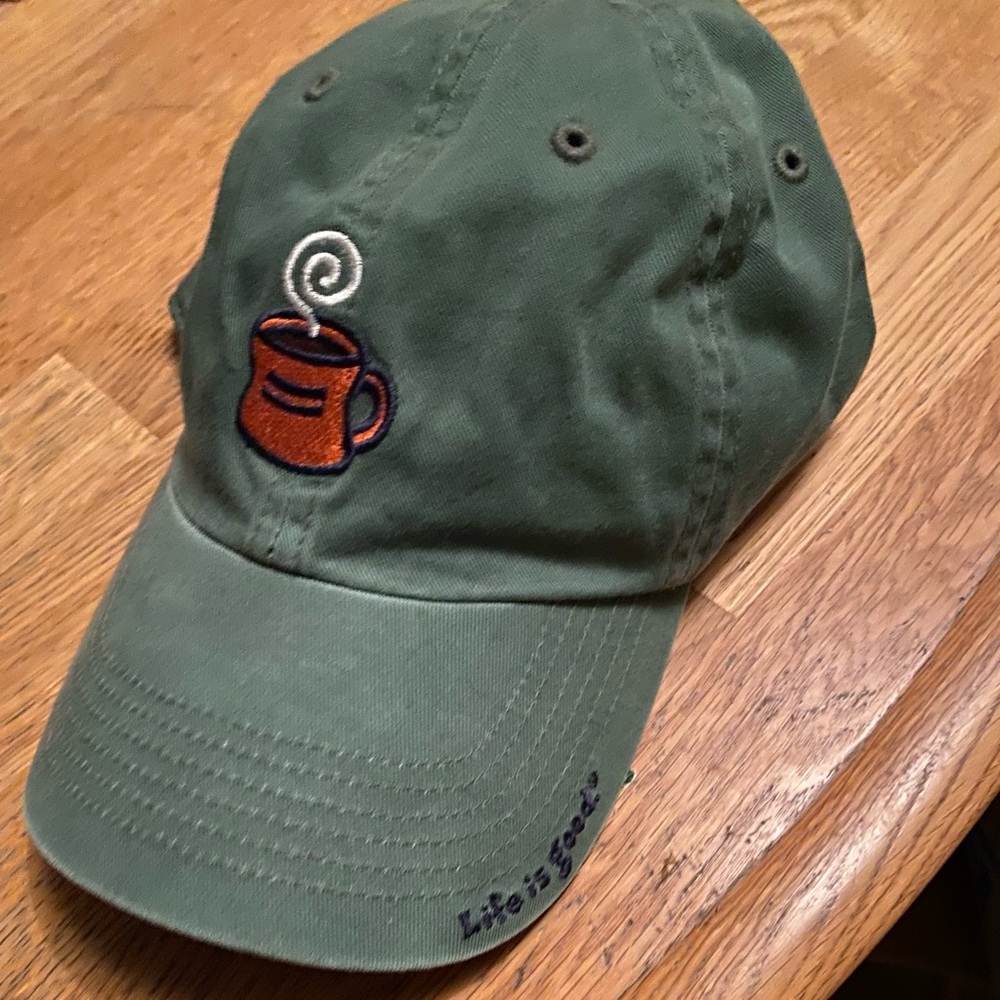 Life is Good hat.